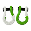 Jowl Recovery Split Shackle 3/4 (Pure White and Sublime Green Combo)
