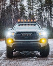 V-MAX Series | 5 Inch 168W 16440LM Spot Beam Side Shooter LED Square Pod Lights with Amber DRL