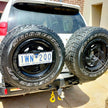 Tough Toys Universal 4WD & Caravan Rear License Plate Relocation Bracket