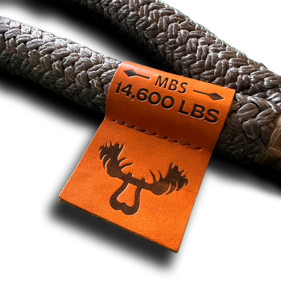Moose Knuckle Offroad Lug Line 5/8 inch Kinetic Recovery Rope