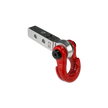 Jowl 5/8 Split Shackle & 1.25 Receiver (Atomic Silver and Flame Red)