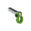 Jowl 5/8 Split Shackle & 1.25 Receiver (Atomic Silver and Sublime Green)