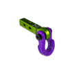 Jowl 5/8 Split Shackle & 1.25 Receiver (Bean Green and Grape Escape)