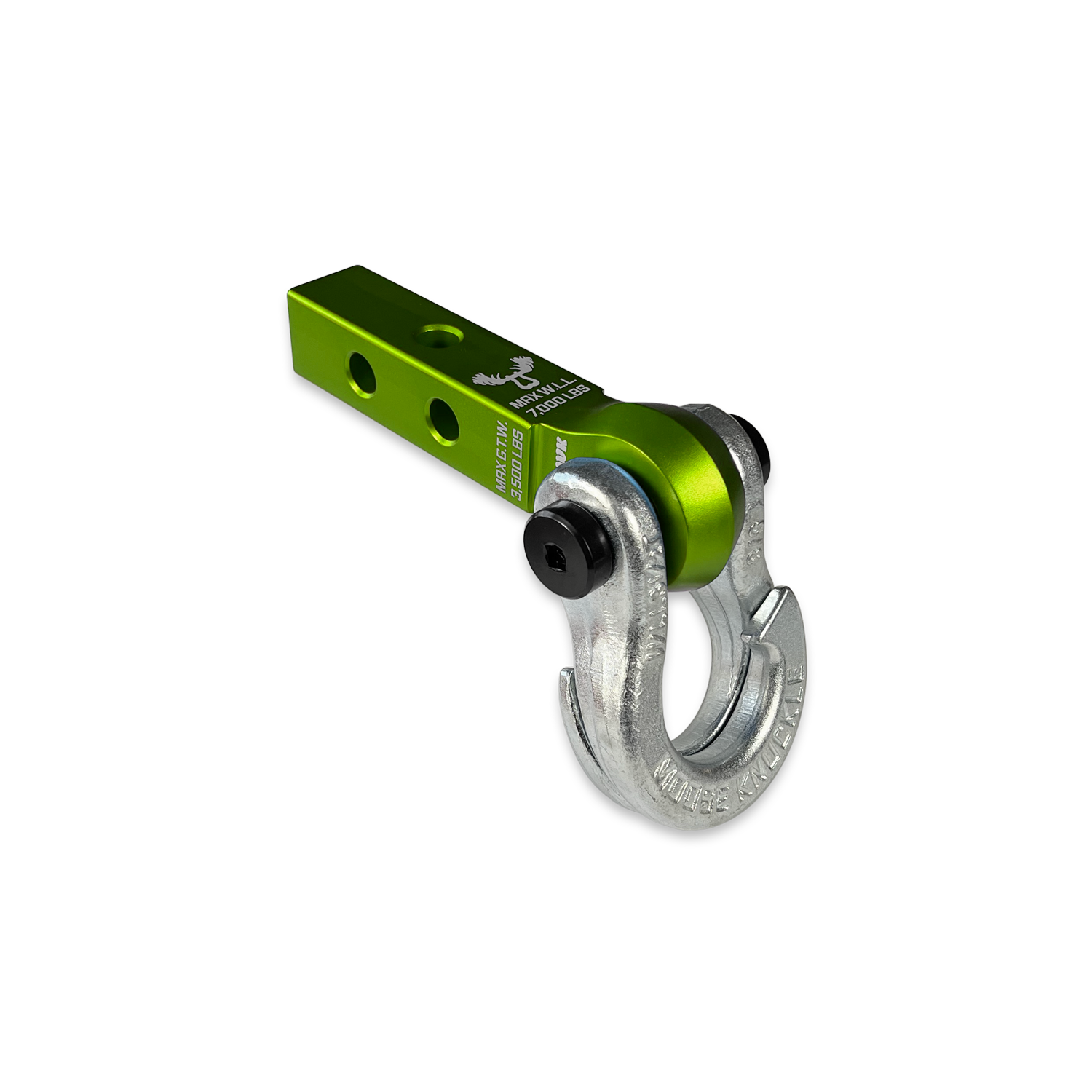 Jowl 5/8 Split Shackle & 1.25 Receiver (Bean Green and Nice Gal)