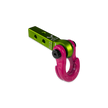 Jowl 5/8 Split Shackle & 1.25 Receiver (Bean Green and Pogo Pink)