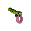 Jowl 5/8 Split Shackle & 1.25 Receiver (Bean Green and Pretty Pink)
