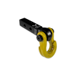 Jowl 5/8 Split Shackle & 1.25 Receiver (Black Lung and Detonator Yellow)