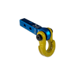 Jowl 5/8 Split Shackle & 1.25 Receiver (Blue Pill and Detonator Yellow)