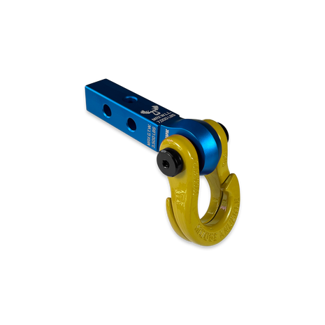 Jowl 5/8 Split Shackle & 1.25 Receiver (Blue Pill and Detonator Yellow)