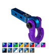 Jowl 5/8 Split Shackle & 1.25 Receiver (Blue Pill and Grape Escape)
