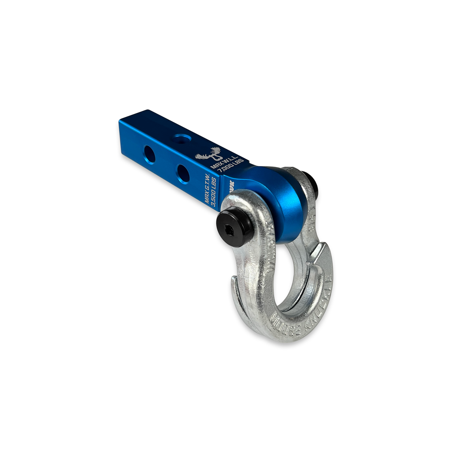 Jowl 5/8 Split Shackle & 1.25 Receiver (Blue Pill and Nice Gal)