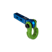 Jowl 5/8 Split Shackle & 1.25 Receiver (Blue Pill and Sublime Green)