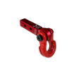 Jowl 5/8 Split Shackle & 1.25 Receiver (Red Rum and Flame Red) Right