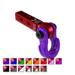 Jowl 5/8 Split Shackle & 1.25 Receiver (Red Rum and Grape Escape)