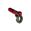Jowl 5/8 Split Shackle & 1.25 Receiver (Red Rum and Raw Dog) Left