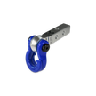 Jowl 5/8 Split Shackle & 1.25 Receiver (Atomic Silver and Blue Balls)