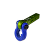 Jowl 5/8 Split Shackle & 1.25 Receiver (Bean Green and Blue Balls)