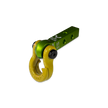 Jowl 5/8 Split Shackle & 1.25 Receiver (Bean Green and Detonator Yellow)