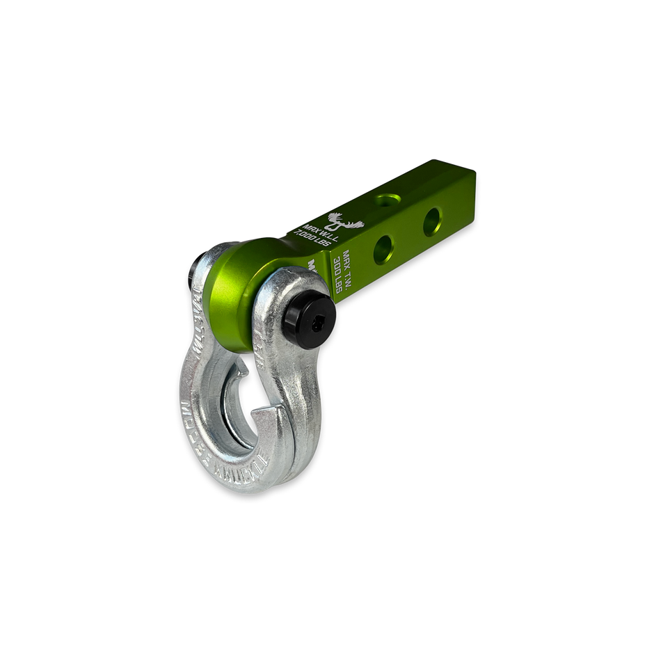 Jowl 5/8 Split Shackle & 1.25 Receiver (Bean Green and Nice Gal)