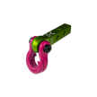 Jowl 5/8 Split Shackle & 1.25 Receiver (Bean Green and Pogo Pink)