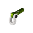 Jowl 5/8 Split Shackle & 1.25 Receiver (Bean Green and Pure White)