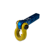 Jowl 5/8 Split Shackle & 1.25 Receiver (Blue Pill and Detonator Yellow)