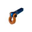 Jowl 5/8 Split Shackle & 1.25 Receiver (Blue Pill and Obscene Orange)