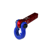 Jowl 5/8 Split Shackle & 1.25 Receiver (Red Rum and Blue Balls)