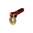 Jowl 5/8 Split Shackle & 1.25 Receiver (Red Rum and Brass Knuckle) Right