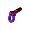 Jowl 5/8 Split Shackle & 1.25 Receiver (Red Rum and Grape Escape) Right