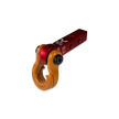 Jowl 5/8 Split Shackle & 1.25 Receiver (Red Rum and Obscene Orange) Right