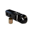 Moose Knuckle Mohawk Heavy Metal Receiver 2.0 x 7/8 Black Hole