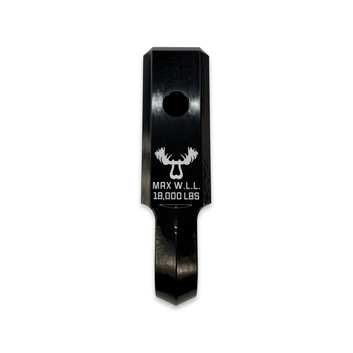 Moose Knuckle Mohawk Heavy Metal Receiver 2.0 x 7/8 Black Hole