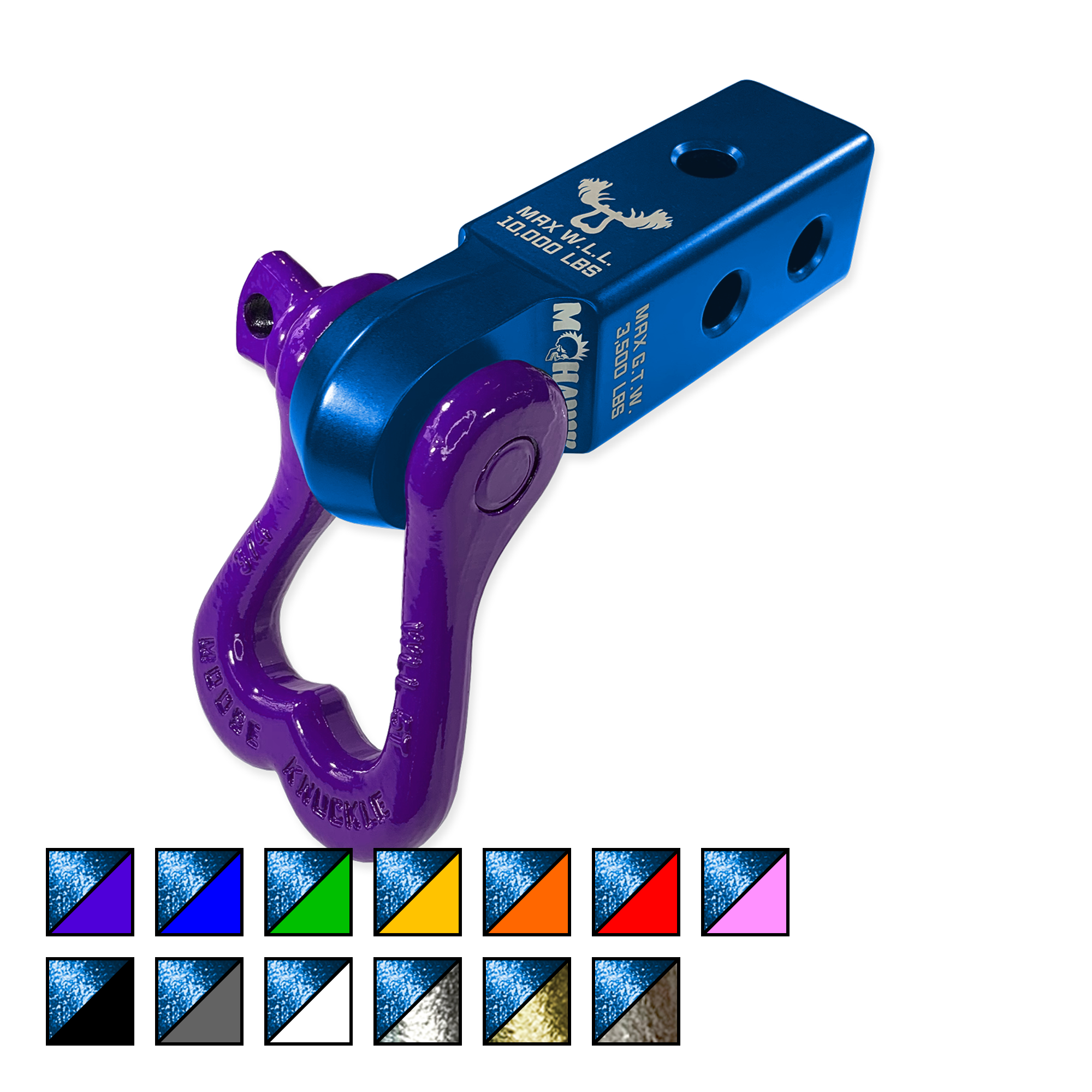 XL 3/4 Shackle and Mohawk 2.0 Receiver Combo