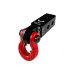Jowl 5/8 Split Shackle & Mohawk 2.0 X 5/8 Receiver (Black Lung and Flame Red)