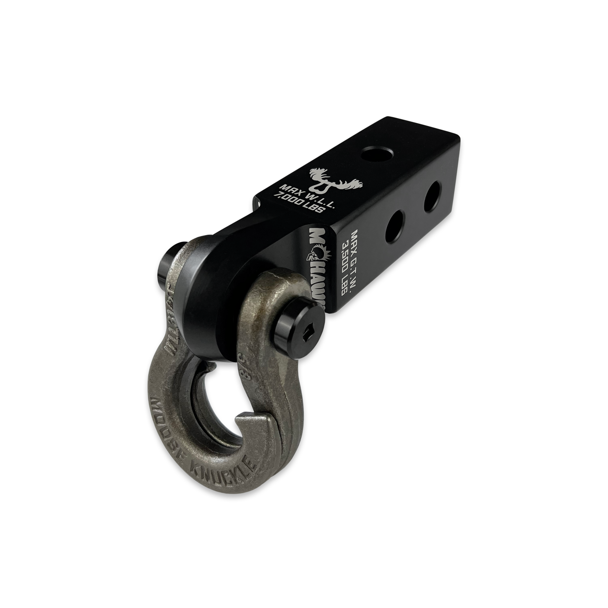 Jowl 5/8 Split Shackle & Mohawk 2.0 X 5/8 Receiver (Black Lung and Raw Dog)