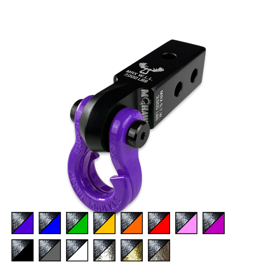 Jowl 5/8 Split Shackle & Mohawk 2.0 X 5/8 Receiver (Black Lung and Grape Escape)
