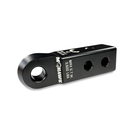 Moose Knuckle Mohawk 2.0 Bow Shackle Receiver for Soft Shackles, 3/4" Shackles and Closed Loop Vehicle Recovery 