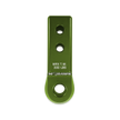 Bean Green Moose Knuckle Offroad Mohawk 2.0 D Ring Shackle Receiver for Soft Shackles, 3/4