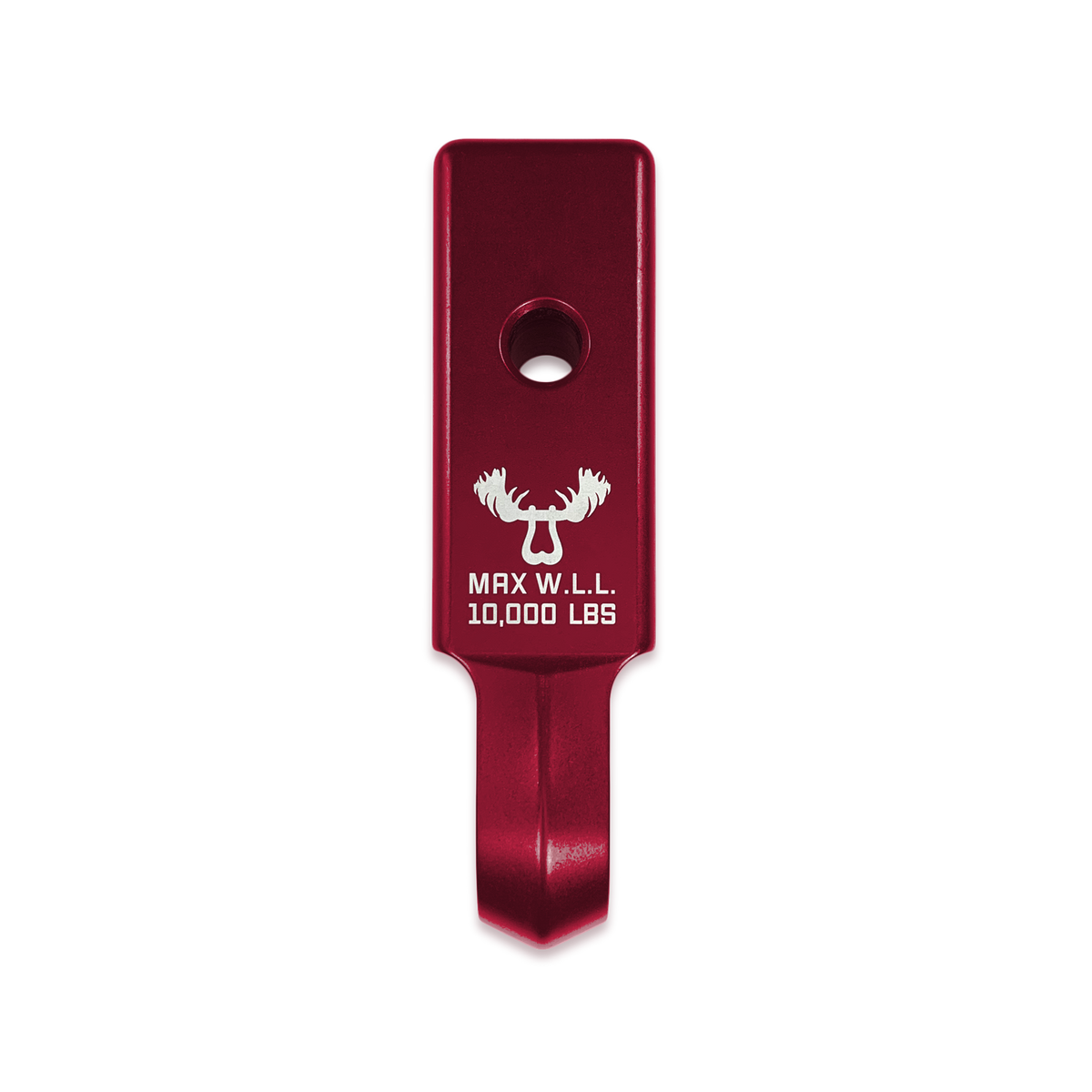 Red Rum Moose Knuckle Offroad Mohawk 2.0 Bow Shackle Receiver for Soft Shackles, 3/4