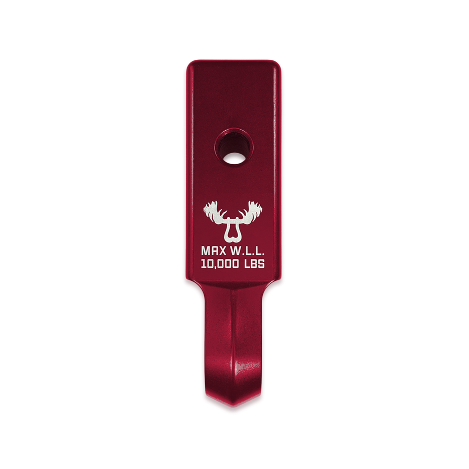 Red Rum Moose Knuckle Offroad Mohawk 2.0 Bow Shackle Receiver for Soft Shackles, 3/4