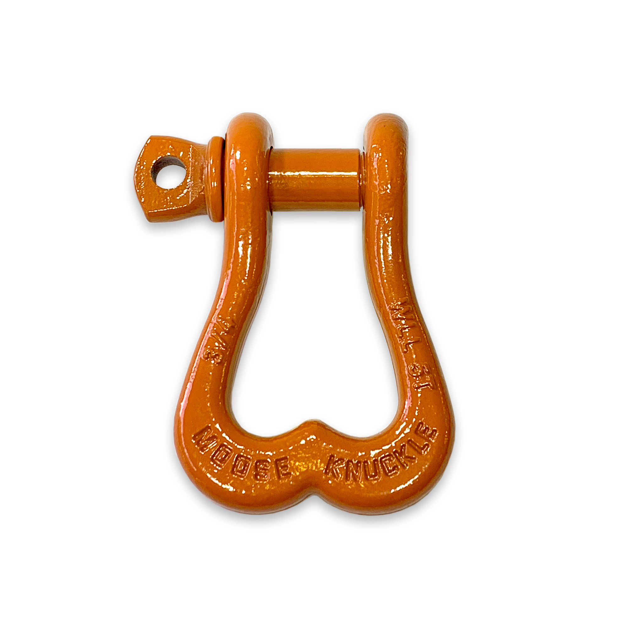 Moose Knuckle XL Obscene Orange D-Ring 3/4