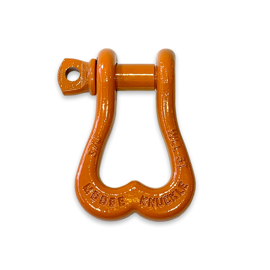 Moose Knuckle XL Obscene Orange D-Ring 3/4