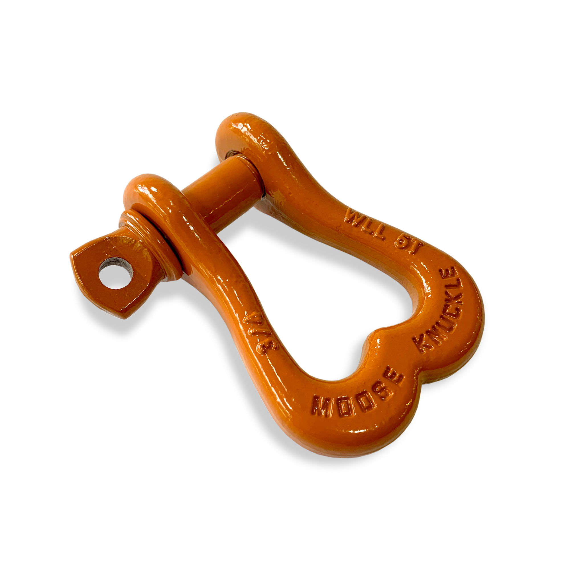 Moose Knuckle XL Obscene Orange Bow D-Ring 3/4