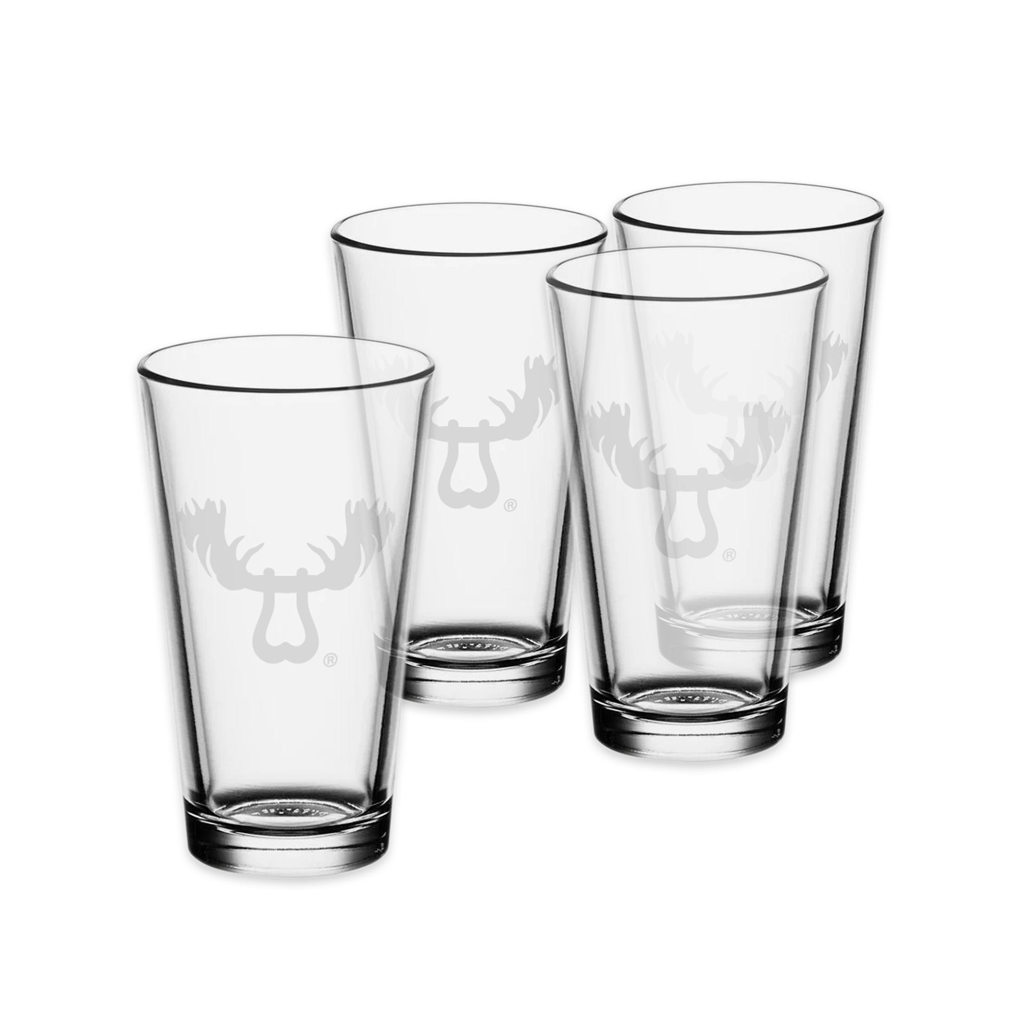 Moose Knuckle Offroad 16oz pint glasses