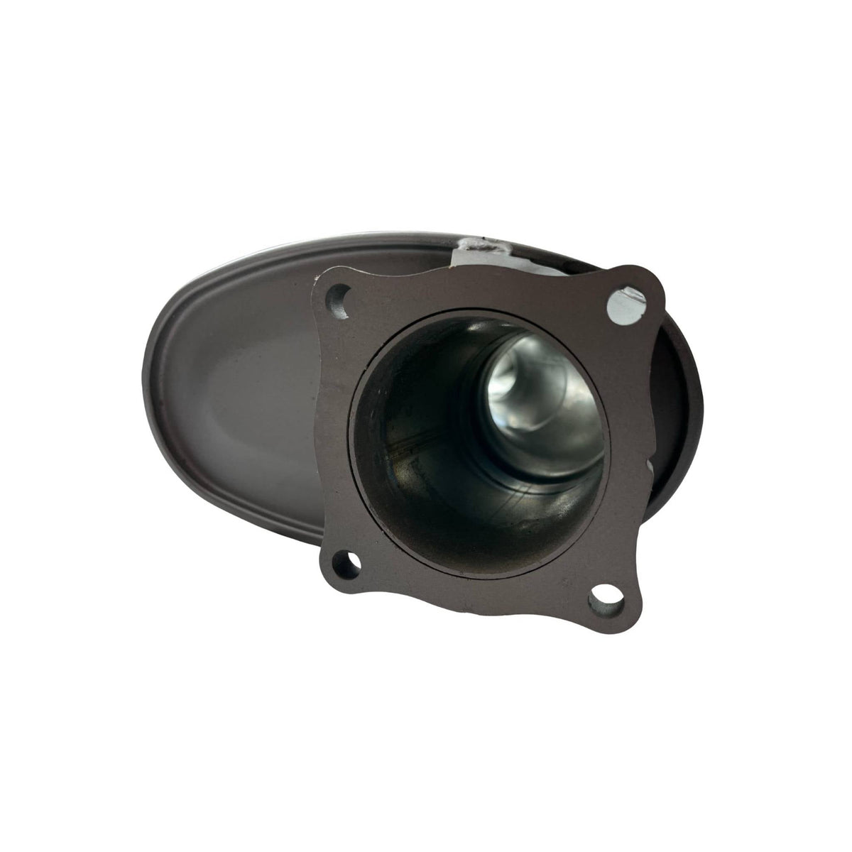 Redback Extreme Duty Straight Piped Muffler (Offset/Offset, 5in Round) - XM00073-ST