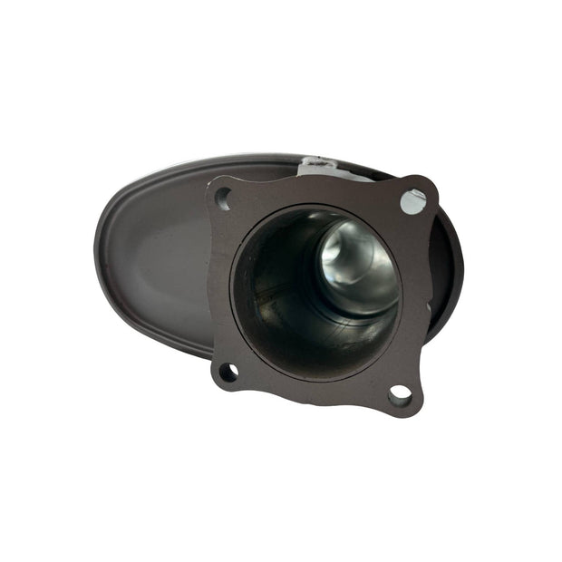 Redback Extreme Duty Straight Piped Muffler (Offset/Offset, 5in Round) - XM00073-ST