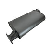 Redback Extreme Duty Straight Piped Muffler (Offset/Offset, 5in Round) - XM00073-ST