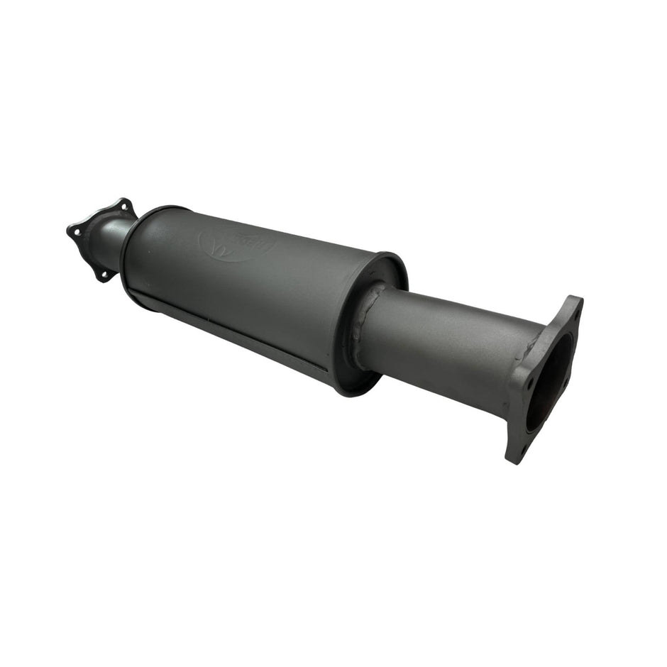 Redback Extreme Duty Centre/Offset 3.5in 6in Round Resonator Muffler - XR00172-35