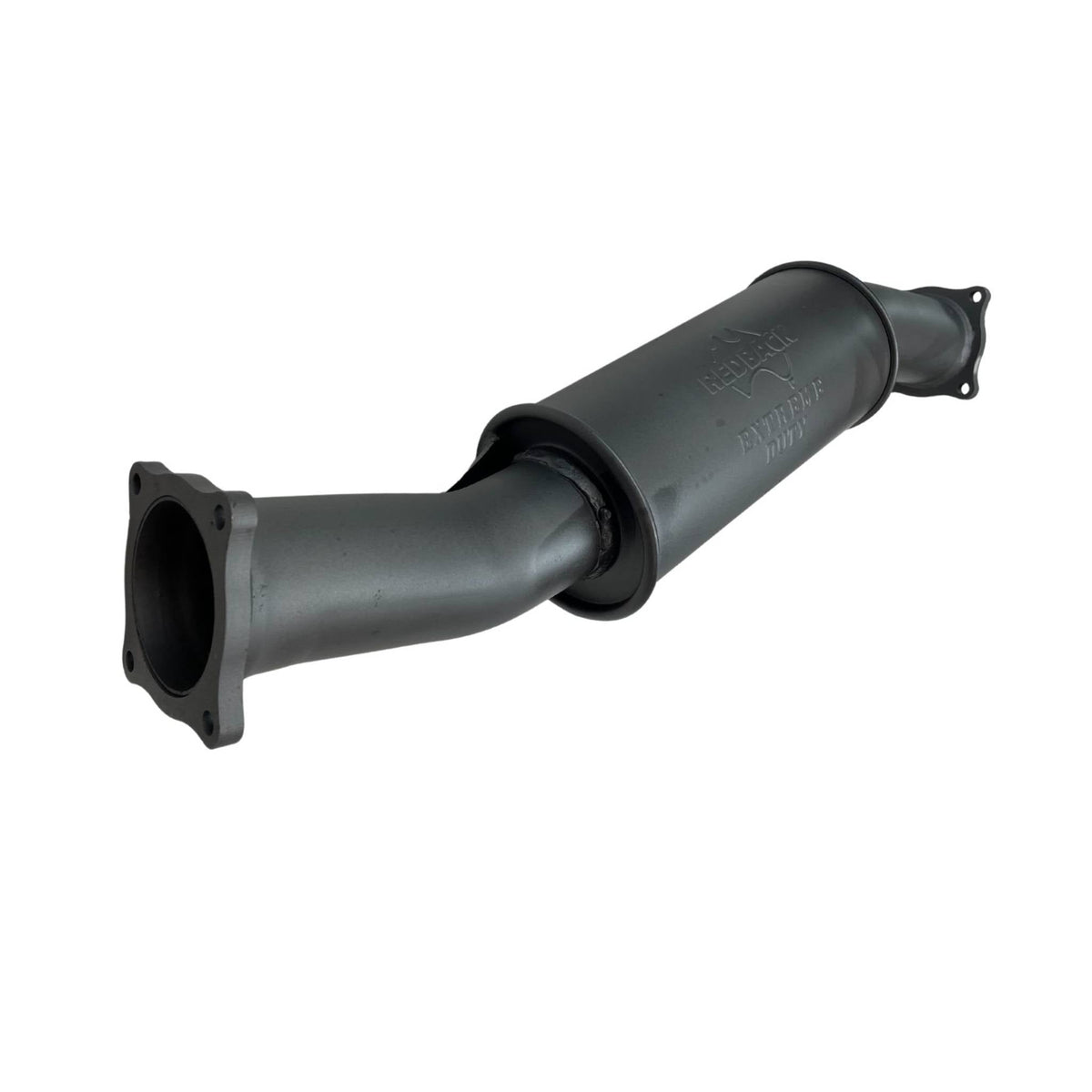 Redback Extreme Duty Straight Piped Resonator (Offset/Offset,) - XR00173-ST